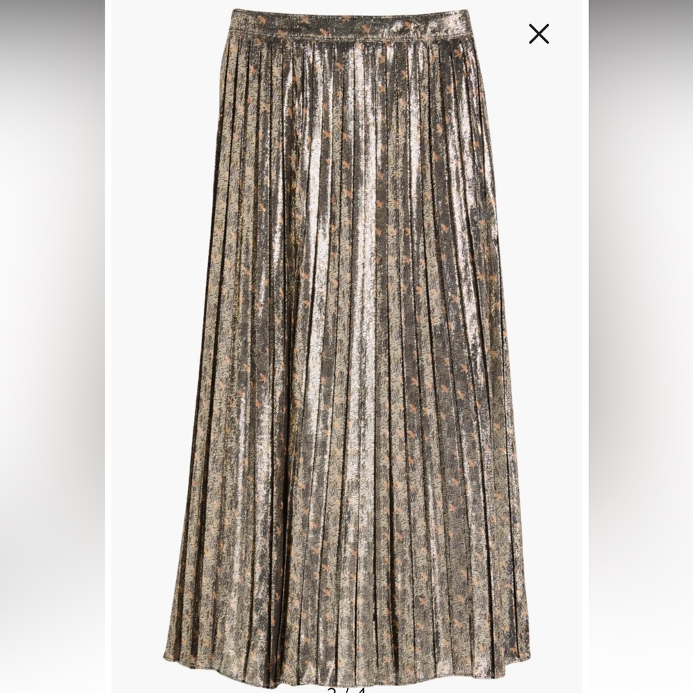 Vineyard Vines metallic skirt